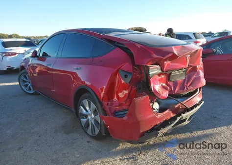 2021 Tesla Model Y Long Range Dual Motor All-Wheel Drive from USA, damaged, VIN 5YJYGDEE7MF066594